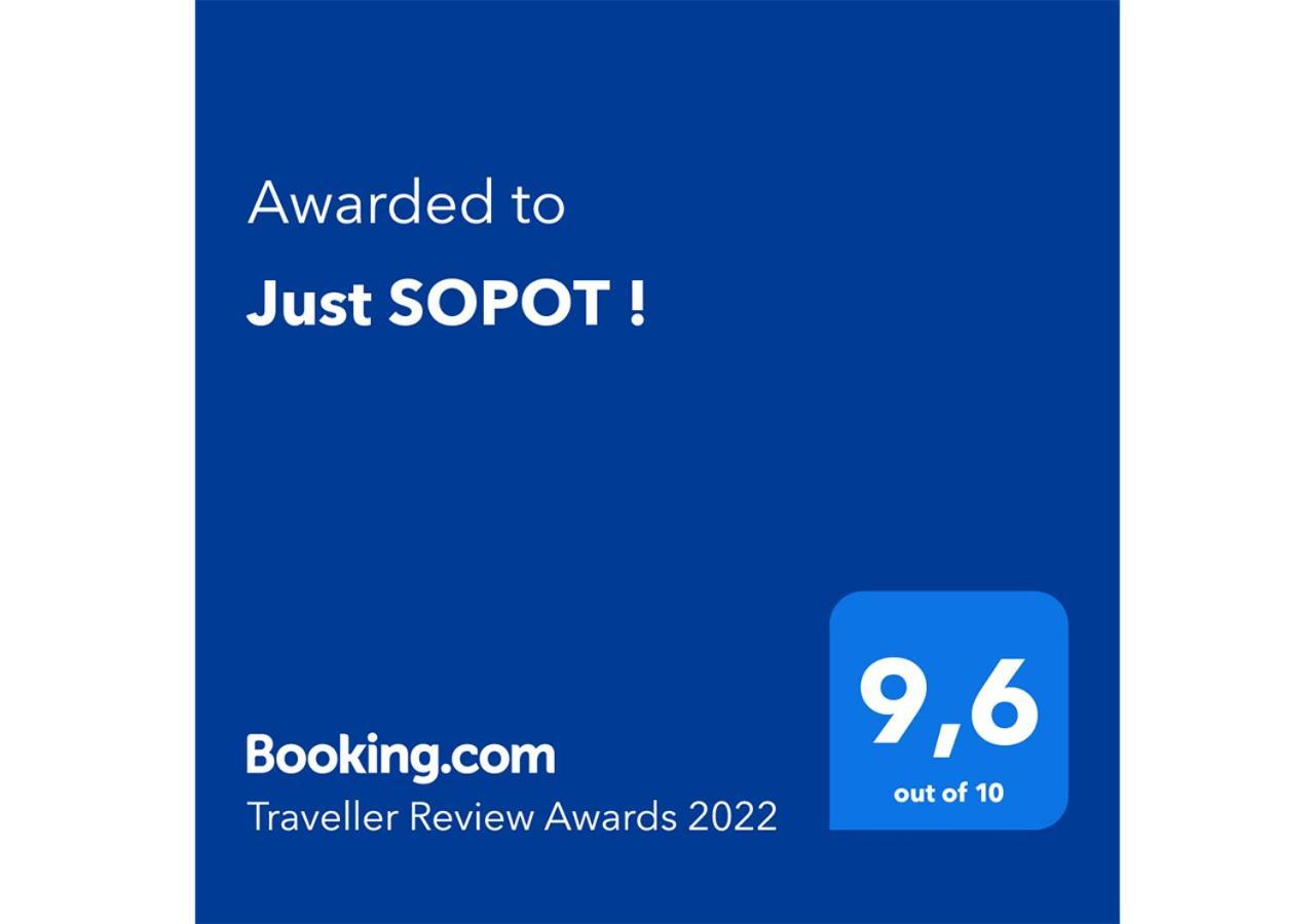Just Sopot ! Apartman Kültér fotó
